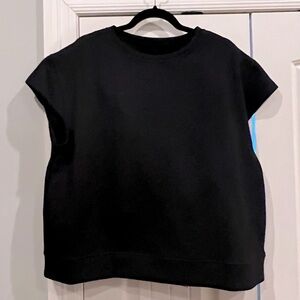 See and Be Seen Textured Short-Sleeve Top